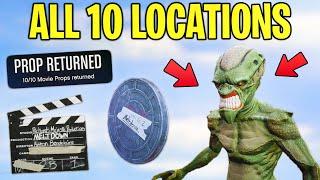 All 10 Movie Prop LOCATIONS in GTA 5 Online (How to Unlock the Alien Outfit)