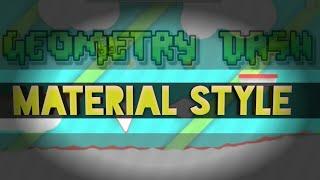 Создание уровня в Geometry Dash (Material Style) В "Материал" стиле  #2