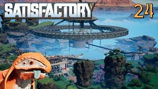 Satisfactory 1.0  || Резиновый бетон и дешёвый кремнезём #24