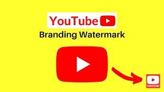 How to add youtube branding watermark to your videos in new creator studio | 2020