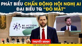 THUYẾT MINH - Đại biểu TQ “đỏ mặt” khi JD Vance “chửi thẳng” chế độ độc tài kiểm soát AI