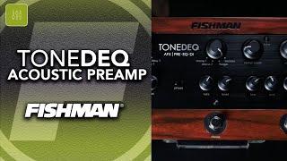 Fishman ToneDEQ - Acoustic Preamp Multi Effects EQ/DI Pedal