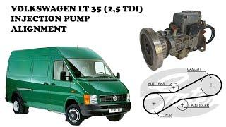 VOLKSWAGEN LT 35 INJECTION PUMP ALIGNMENT