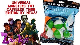 NECA Universal Monsters Third Edition Blind Bag Toy Capsules! Surprise Unboxing!