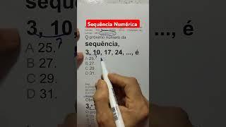 Sequência Numérica #edutuber #professordematematica #mathproblem #matemática #amomatematica