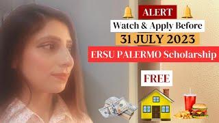 ERSU PALERMO SCHOLARSHIP (2023 - 2024)! COMPLETE DETAILS