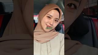 which blackpink member look best with hijab  #blackpink #jisoo #rosé #jennie #lisa #shorts #fyp
