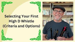 Selecting Your First High D Whistle (Criteria and Options)