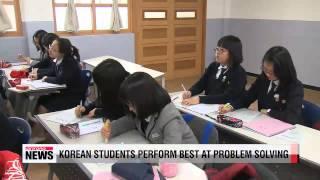 Korean students best at problem solving: OECD