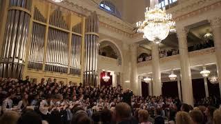 Herzen University singsong The Federal city of SAINT PETERSBURG Державный град, возвышайся над Невою