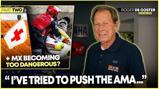 "Motocross Got More Dangerous From..." | Roger De Coster on the SML Show - Part Two