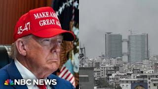 Trump says Israel, Iran have agreed to total ceasefire