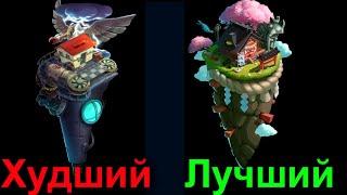 Топ миров в китайской версии Plants vs. Zombies 2.