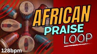 African praise beat | Loop | 128bpm | #highlife #talkingdrum