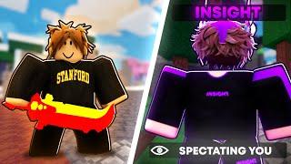 I Spectated PRO Mobile Players In Roblox Bedwars..