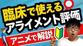 アニメでアライメント評価を解説【理学療法士　勉強】