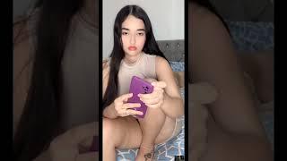 Siaran live gadis DASTER COKELAT duduk manis di ranjang #53 #bigo #live #tangolive #beautiful