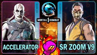 MK1 Accelerator (QUAN CHI) VS Sr Zoom V9 (SCORPION)Mortal Kombat 14K 60ᶠᵖˢ