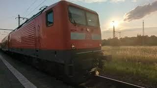 Bahnverkehr in Großenhain Cottbuser Bahnhof und Priestewitz