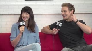 MTV Talkto Outlanders Sam & Caitriona on S3: SDCC17