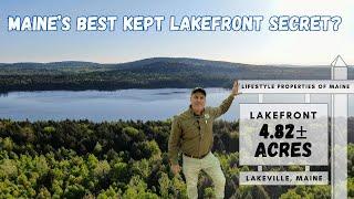 Build on a Maine Lake- 4.82± Acres w/ Power | ME Real Estate