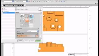 NX 8 Drafting   View Creation Wizard