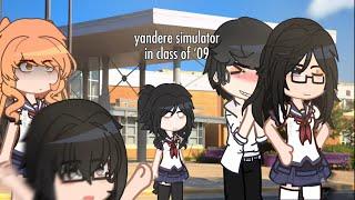 yandere simulator in class of ‘09 - yandere simulator - gacha club - satire