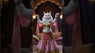 "Meow of Arabia: The Belly-Dancing Empress"#youtubeshorts #ai #viralshort #trending #dance