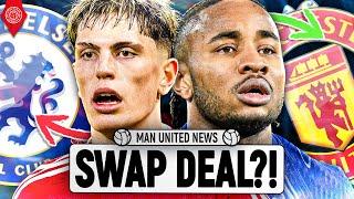 Nkunku and Garnacho Set for Switch! | Man United News