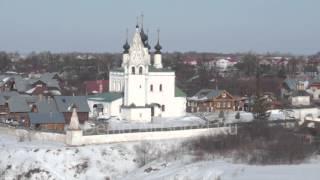 Суздаль. Спасо-Евфимиев мужской монастырь, Александровский монастырь. Аэросъемка