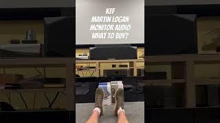 KEF vs Martin Logan vs Monitor Audio when off-axis #hifi #audiophile  #stereo