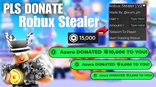  PLS DONATE SCRIPT || ROBUX STEALER SCRIPT [ WINTER UPDATE️]