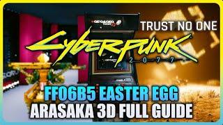 Cyberpunk 2077 - Arasaka 3D Full Easter Egg Guide (FF06B5 Mystery)