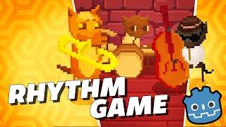 My First Team Game Jam Making a Rhythm Game | Godot Game Jam DEVLOG