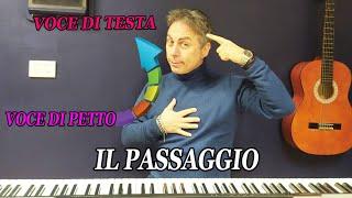 IL PASSAGGIO “Tra Voce di Petto e Voce di Testa”