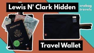 Lewis N' Clark Hidden Travel Wallet Review