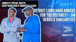 Detroit Lions Hard Knocks for the Pistons? | Woodward Pistons Podcast EP 22