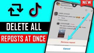 How To Delete All Reposts on TikTok At Once 2025 [ NEW UPDATE ]