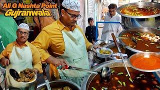 60/-Rs Roadside Dhaba Style Hotel Pakistan Street FoodCheap Price Chanay | Bong Paye | Chawal