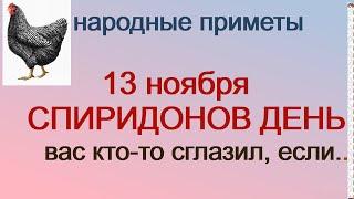 13 ноября-СПИРИДОН и НИКОДИМ/Судьбоносные ПРИМЕТЫ