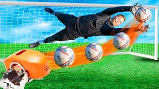 Can A Goalkeeper Stop A 130KM/H Shot?