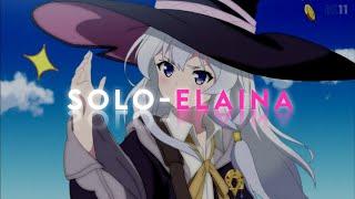 Anime Musik Video (Short AMV) [Solo-Clean Bandit] Elaina Edit Aligth Motion