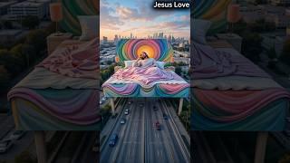 “When Jesus Dreamed Above the City – A Freeway Turns Into His Bed ️ #jesus #jesuslovesyou