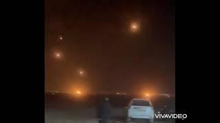 The Iranian missiles struck the Nevatim Air Base in the Negev, Israel.