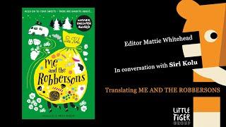 Me and the Robbersons - a conversation with Siri Kolu