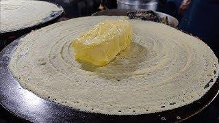 India's Most Buttery Dosa | Ghotala Dosa | Indian Street Food