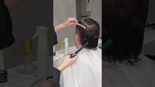 Мужская стрижка. Стрижем красиво. Стрижка для мужчины. Интересная стрижка. Уже классика