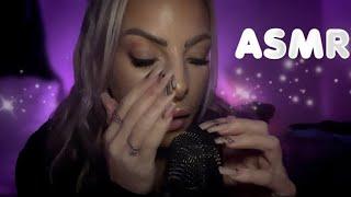 ASMR EXTREMELY Delicate Mic Scratching & ALMOST Touching The Mic With Clicky Whispering