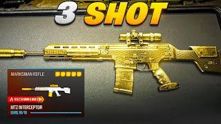 the *3 SHOT* MTZ INTERCEPTOR in WARZONE 3!  (Best MTZ INTERCEPTOR Class Setup) - MW3