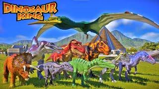 Dinosaur King Battle, Rampage and Skin Showcase in Jurassic World Park